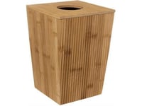 Tvättkorg 5Five Badrumskorg Terre Inconnue, Bambu, 6 L