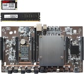 Btc-X79 Carte Mère De Machine D'Exploitation Minière À 5 Cartes Lga 2011 Ddr3, Prise En Charge Du Gpu Rtx3060 3080 Pour La Plate-Forme Minière Btc Miner (Carte Mère Btc-X79-5)