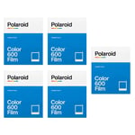 Polaroid Colour Instant Film For 600 Cameras -  5 Pack