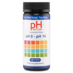 PlanetsOwn Test Strips Universal pH 0-14, 100 st