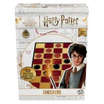 Goliath - Jeu de Dames - Edition Harry Potter - Le Monde des Sorciers - Jeu de Stratégie Et De Réflexion pour Enfants - Plateau Pliable et Jetons - 2 Joueurs - Dès 6 Ans