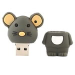 USB-asema Mouse Doll Style U Disk Kannettava suuri tallennusasema kannettavalle tietokoneelle 32GB