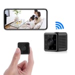 Mini Camera Spy Wireless Camera Outdoor Indoors Full HD 1080P Hidden Cameras Wifi Spy Cam Home Security Nanny Cams with Night Vision and Remote Viewing