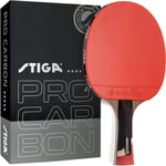 STIGA Pro Carbon Performance-Level Table Tennis Racket with Carbon Technology f