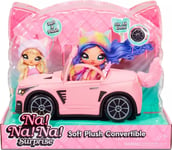 Na! Na! Na! Surprise Soft Plush Convertible, Dukke Bil, 3 År