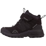 Kappa THABO TEX K Unisex Kids Chaussure de Course sur Route, 1111 Noir, 28 EU