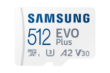 SAMSUNG MICRO SD EVO+ 512GB WITH SD ADAPTER (2024) (MB-MC512SA/EU)