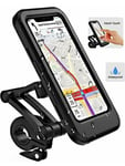 Bike Phone Holder Universal Waterproof Cell Phone Holder for Motorcycle Bike UK