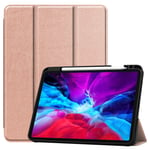 Case With Pen Holder for Apple IPAD Pro 12.9 Inch 2020 Case Protective Cover