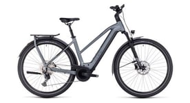 Velo de ville electrique cube kathmandu hybrid pro 625 trapeze shimano deore 11v 625 wh 700 mm gris flash 2023