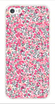 Coque en silicone imprimée compatible Apple iPhone SE Liberty Wiltshire Rose