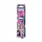 Tinokou Brosse à dents Ergonomique pour Enfant Monster High Multicolore