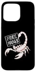 Coque pour iPhone 15 Pro Max Vintage Scorpion Free Hugs Funny Daddy Hugs Design Hugs Meme