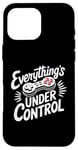 Coque pour iPhone 16 Pro Max Under Control Gaming Lifestyle Controller Design Game Lovers