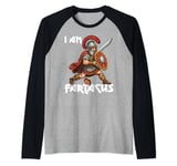 I Am Fartacus Farticus Funny Fart And Farting Raglan Baseball Tee