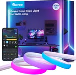 Govee Neon LED Strip Light for Skirting Board, 5m Neon Rope Light for Wall Lines