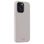 Holdit iPhone 15 Pro Max Silicone Case, Taupe