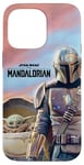 Coque pour iPhone 14 Pro Max Star Wars The Mandalorian The Child Peinture