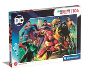 Clementoni DC Universe Super Heroes -palapeli, 104 palaa