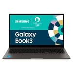 Samsung Galaxy Book3 Ordinateur Portable 15" Intel Core i5 8Go RAM 512 Go SSD Intel Iris Xe Graphic, Anthracite, Clavier AZERTY fr