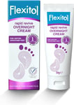 Flexitol Rapid Revive Overnight Cream 50g, Moisturising Cream for Dry, Hard and