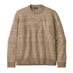 Patagonia Recycled Wool Sweater - Sweatshirt homme Helmsman: Seabird Grey XL