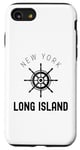 Coque pour iPhone SE (2020) / 7 / 8 Long Island New York Vintage LI NY Roue de bateau Est 1640