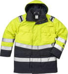 Fristads Flamestat høy synlighet Airtech® vinterparkas cl 3 4086 ATHR Hi-Vis Gul / Marineblå S