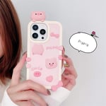 Étui Pour Iphonexr Mignon Amour Arc Tirelire Fille Étui De Téléphone Portable Doux