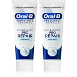 Oral B Gum & Enamel Repair Gentle Whitening Mild blegende tandpasta 2x75 ml