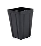 Grower's Solution Lot de 50 Pots de Serre carrés en Plastique Noir 8,9 x 12,7 cm