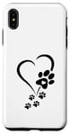 iPhone XS Max Dog Paw Heart Baby Dogs - Dog Paw Print Dog Paws Hearts Case