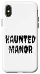 iPhone X/XS HAUNTED MANOR Rock Grunge Rusted Paranormal Haunted House Case