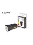 Savio SA-05/B car power adapter