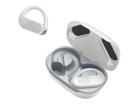 JBL Endurance Peak 3 - Écouteurs sans fil avec micro - embout auriculaire - montage derrière le cou - Bluetooth - blanc