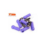 [FR] Team Magic Ball Cups and Studs - Blue - 6 pcs - TM115002B