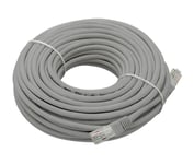 New 20m Gray Ethernet RJ45 UTP Cat5e Network Internet Lan Patch Cord Cable 1012