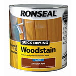 Ronseal Quick Drying Woodstain Antique Pine Satin 2.5L