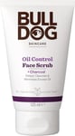 BULLDOG SKINCARE - Oil Control Face Scrub for Men | Exfoliating Charcoal Scrub |