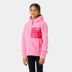 Helly Hansen Junior Champ Pile Jacka Med Huva Rosa 140/10