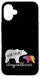 Coque pour iPhone 16 Plus Rainbow Mama Bear LGBT Always Forever Love Support Pride LGBT