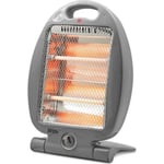 Radiateur halogène 800W - Warm Tech - WTHH800 - Gris - Chauffage d'appoint économique