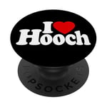 I Love Heart Hooch Alcool PopSockets PopGrip Adhésif