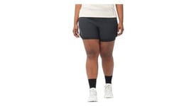 Short 2 en 1 salomon cross noir femme