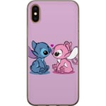 Apple iPhone XS Genomskinligt Skal Lilo and Stitch