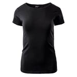 Generic Milky WMNS T-Shirt de randonnée, Noir, Taille Unique Mixte