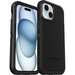 Otterbox Defender XT Coque pour iPhone 15 / iPhone 14 / iPhone 13 avec MagSafe, Antichoc, Anti-Chute, Robuste, supporte 5 x Plus de Chutes Que la Norme Militaire, Noir, Livré sans Emballage