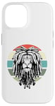 iPhone 14 Lion dreadlock mane majestic animal creative powerful strong Case