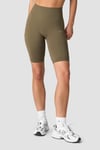 Icaniwill Define Seamless Biker Shorts Dame Dark Sand S