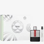 Prada LUNA ROSSA CARBON Gift Set 100ml Eau De Toilette EDT & 10ml EDT